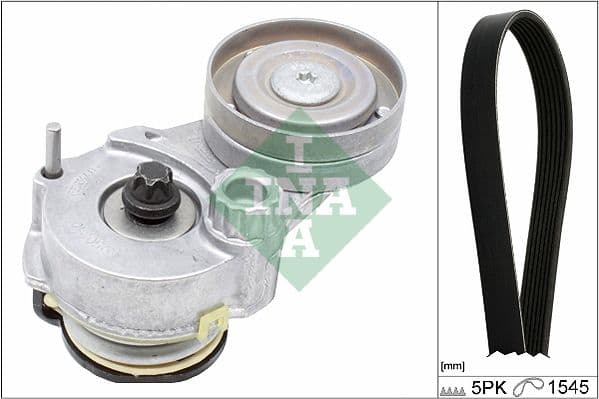 Set curea transmisie cu caneluri Schaeffler INA 529 0329 10