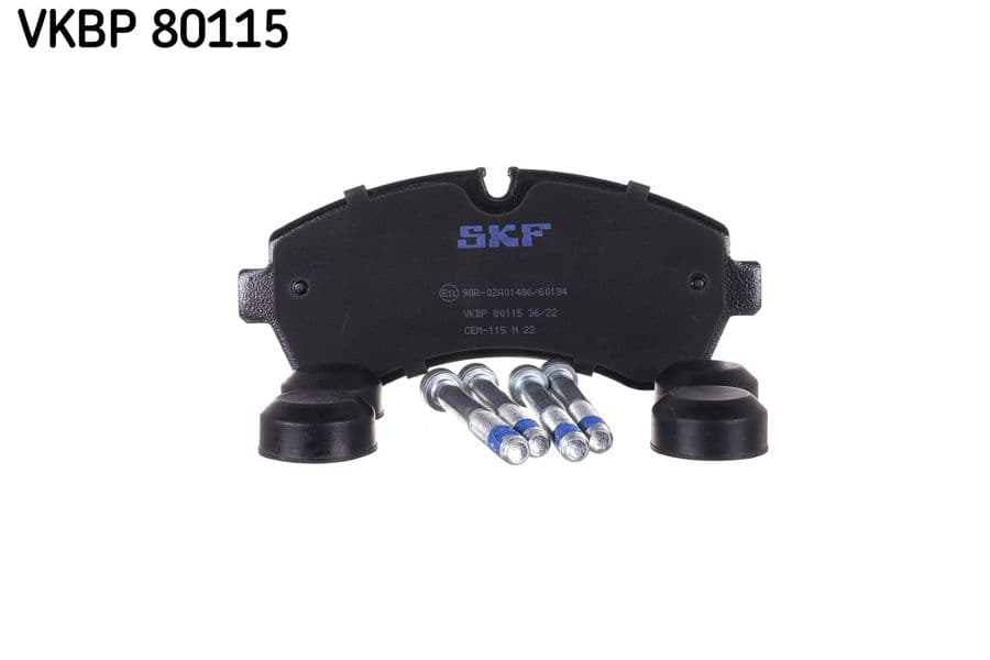 set placute frana,frana disc SKF VKBP 80115