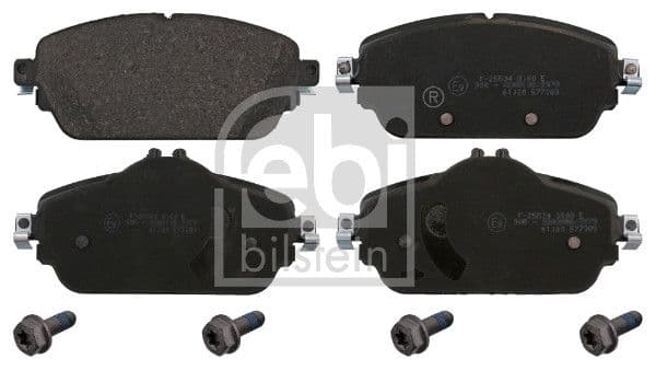 set placute frana,frana disc FEBI BILSTEIN 16988