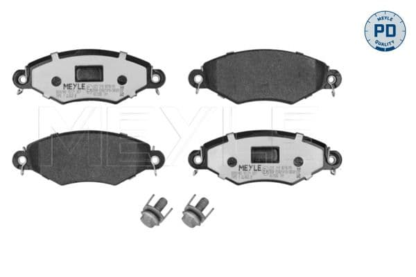 set placute frana,frana disc MEYLE -PD: Advanced performance and design. 025 219 8018/PD