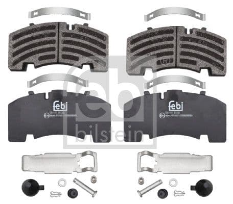 set placute frana,frana disc FEBI BILSTEIN 16608