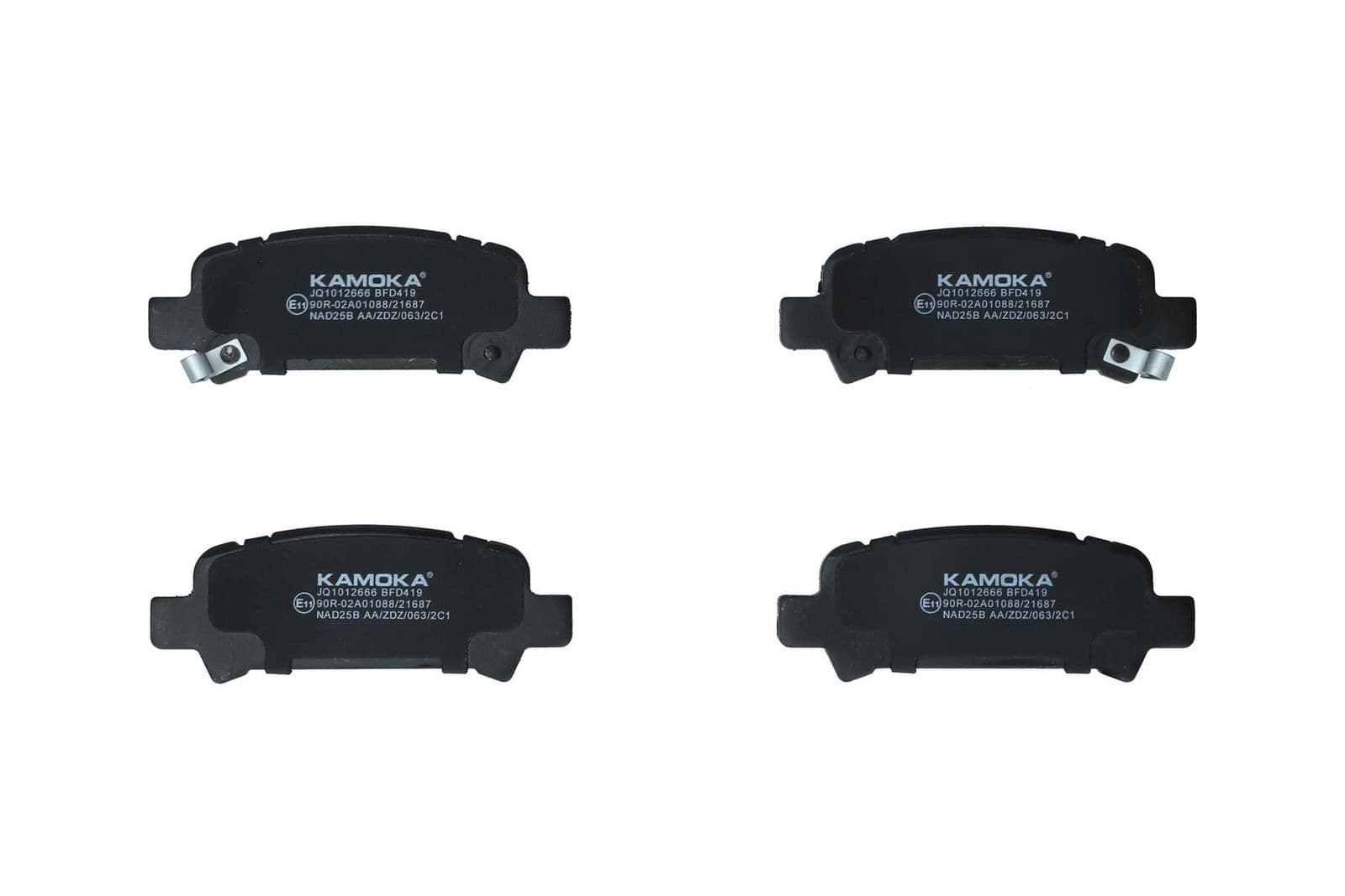 set placute frana,frana disc KAMOKA JQ1012666