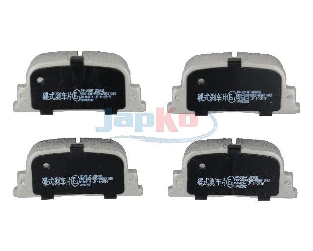 set placute frana,frana disc JAPKO 51231