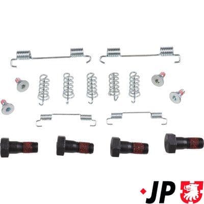 set accesorii, saboti frana parcare JP Group 1363952310