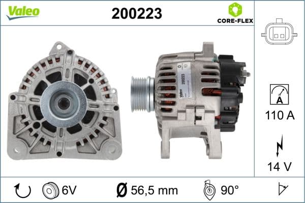 Generator / Alternator VALEO 200223
