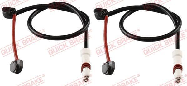senzor de avertizare,uzura placute de frana QUICK BRAKE WS 0347 A