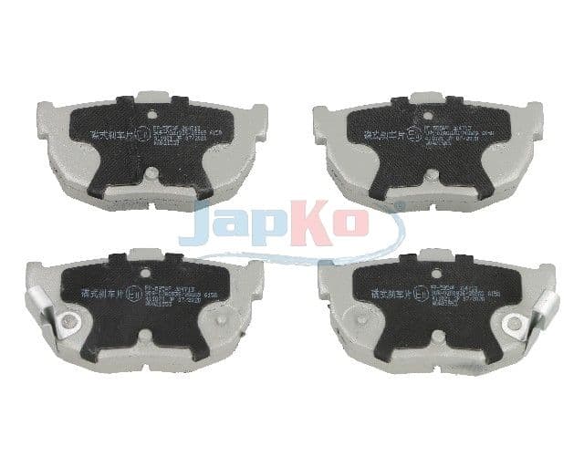 set placute frana,frana disc JAPKO 51595