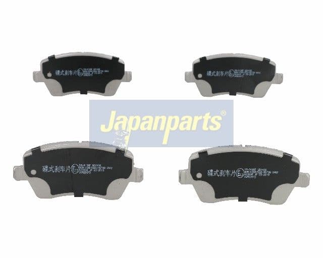 set placute frana,frana disc JAPANPARTS PA-013AF