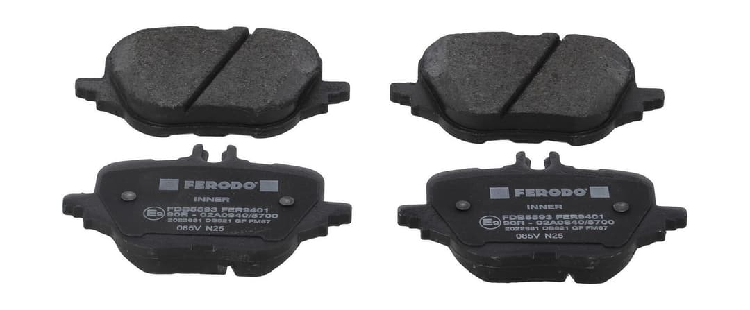 set placute frana,frana disc FERODO PREMIER ECO FRICTION FDB5593