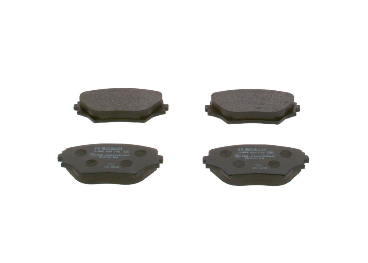 set placute frana,frana disc BOSCH 0 986 424 719