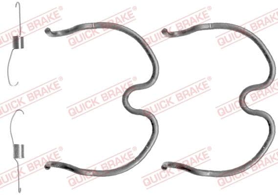 Set accesorii, sabot de frana QUICK BRAKE 105-0837