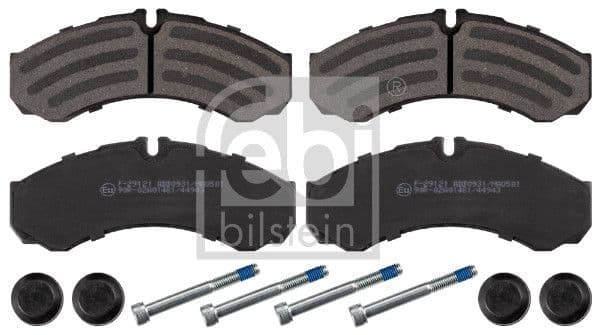 set placute frana,frana disc FEBI BILSTEIN 16704