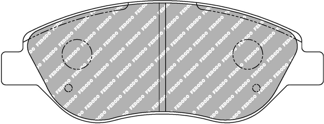 set placute frana,frana disc FERODO RACING DS3000 FCP1468R