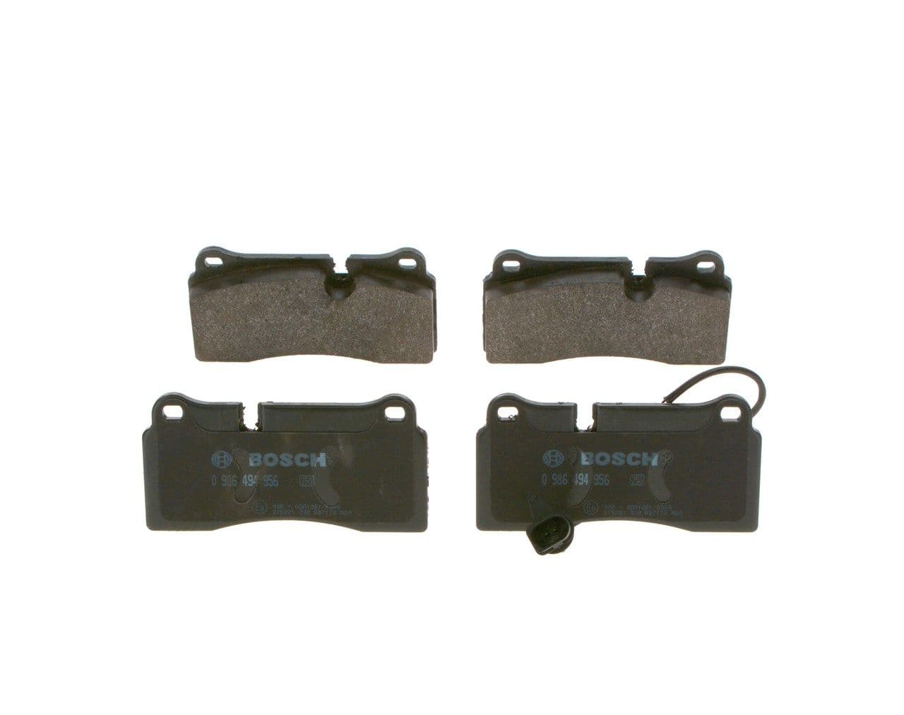 set placute frana,frana disc BOSCH 0 986 494 956