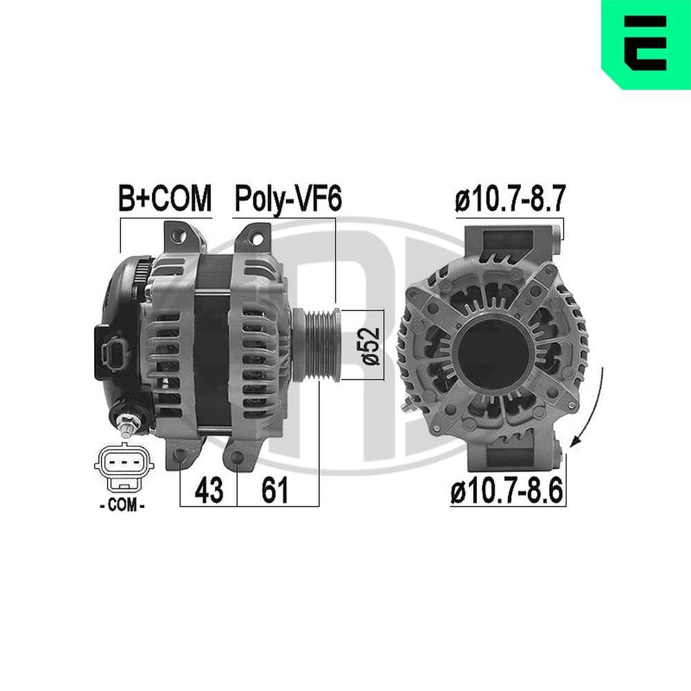 Generator / Alternator ERA 209465A