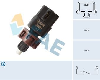 Comutator lumini frana FAE 24681