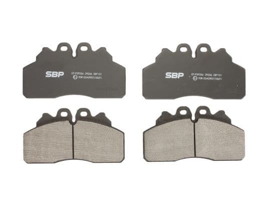 set placute frana,frana disc SBP 07-P29256