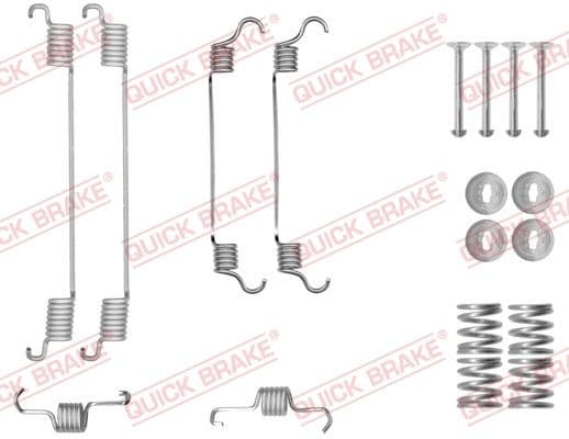 Set accesorii, sabot de frana QUICK BRAKE 105-0034