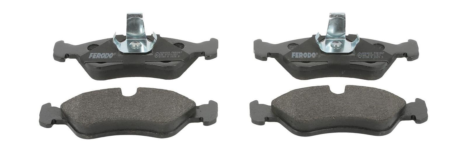 set placute frana,frana disc FERODO PREMIER ECO FRICTION FDB1067