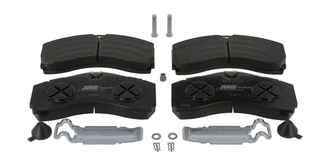 set placute frana,frana disc JURID 2924605390