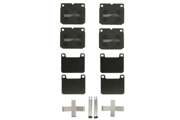 set placute frana,frana disc SBP 07-AG033