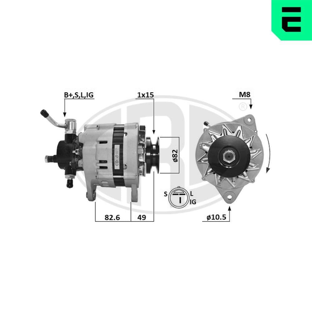 Generator / Alternator ERA 209670A