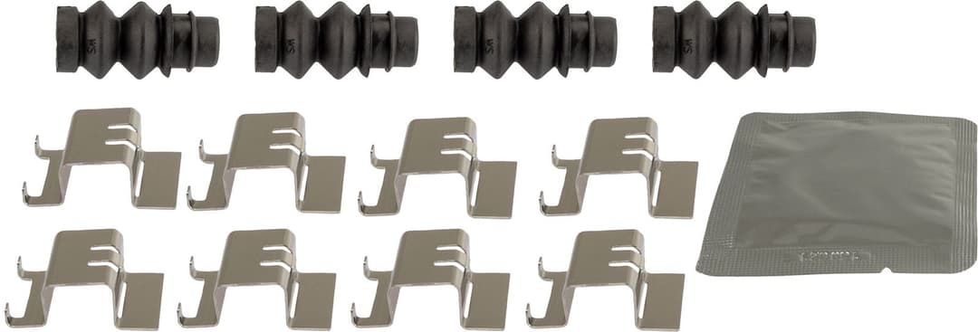 Set accesorii, placute frana TRW PFK755