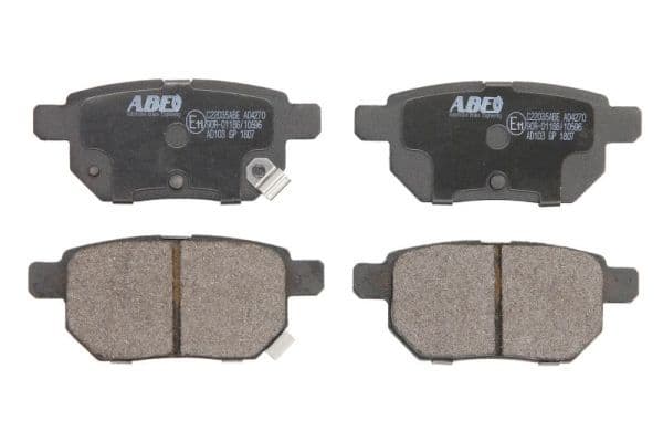set placute frana,frana disc ABE C22035ABE