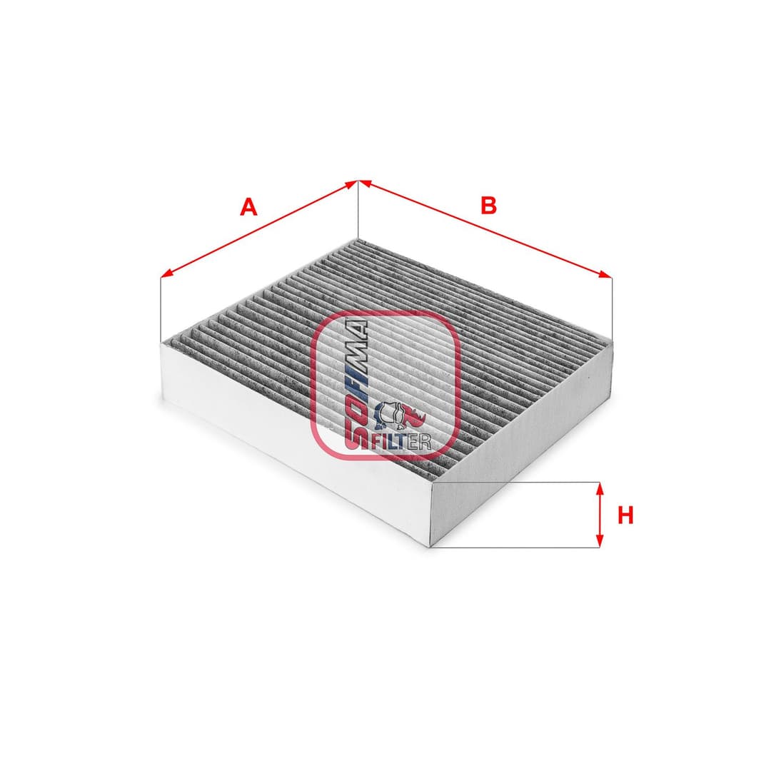 Filtru, aer habitaclu SOFIMA S 4144 CA