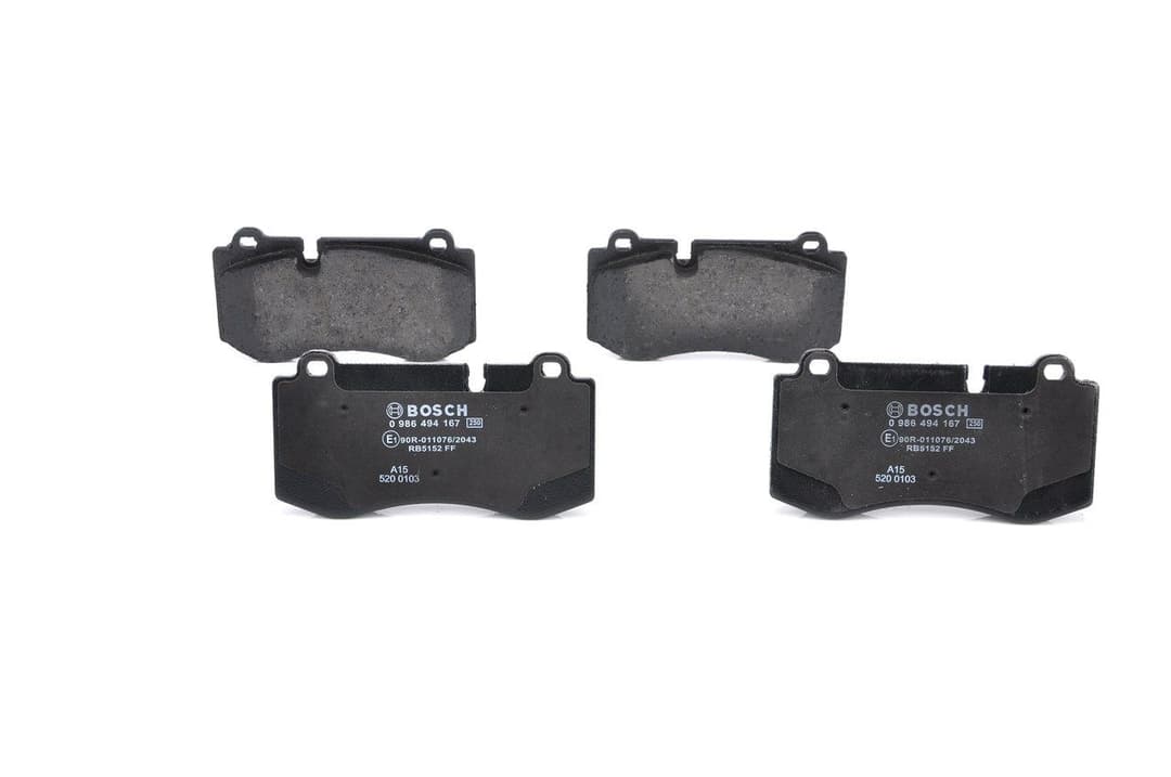 set placute frana,frana disc BOSCH 0 986 494 167