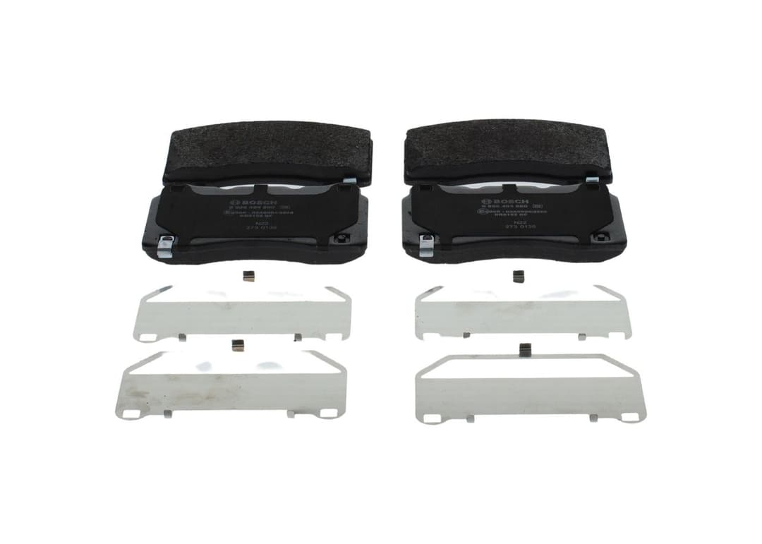 set placute frana,frana disc BOSCH 0 986 494 880