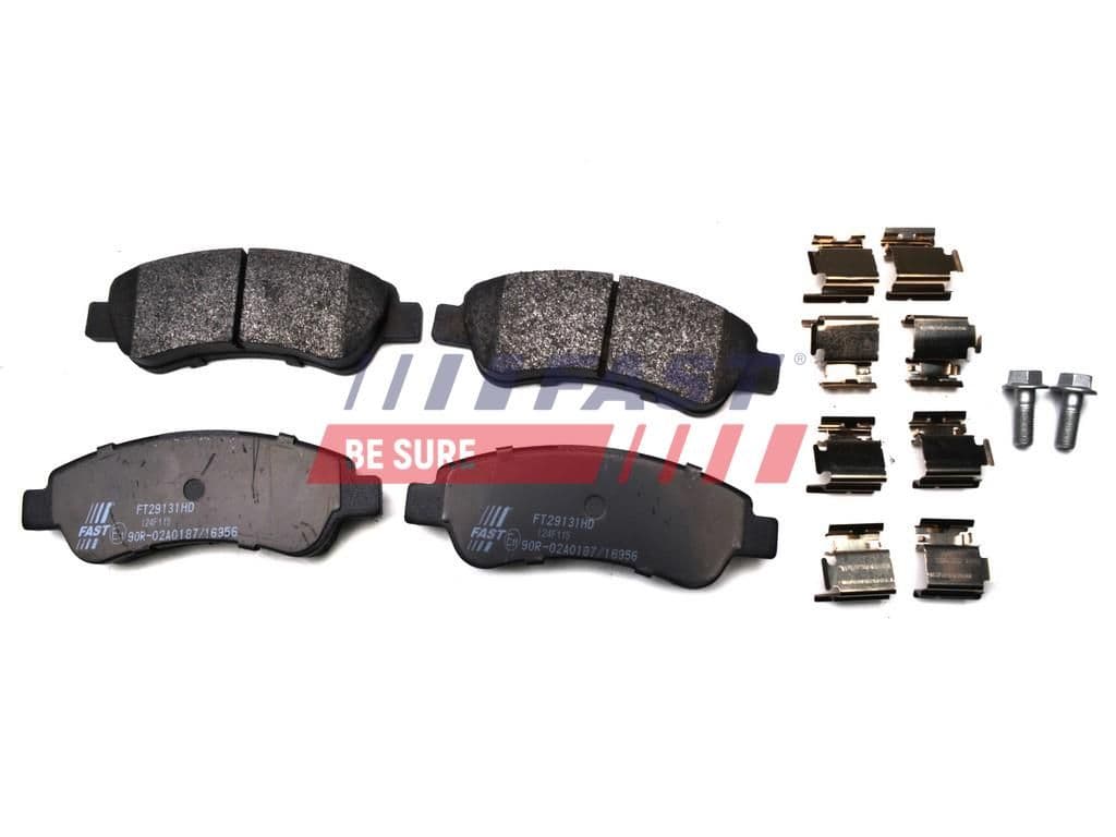 set placute frana,frana disc FAST FT29131HD