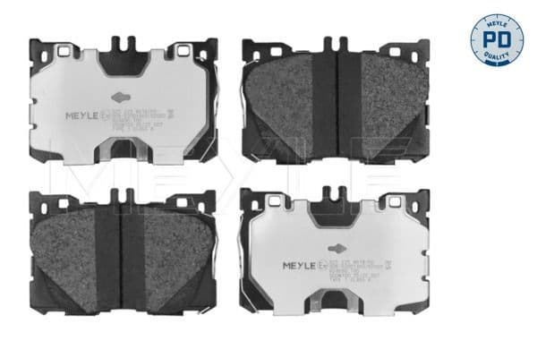 set placute frana,frana disc MEYLE -PD: Advanced performance and design. 025 225 8618/PD