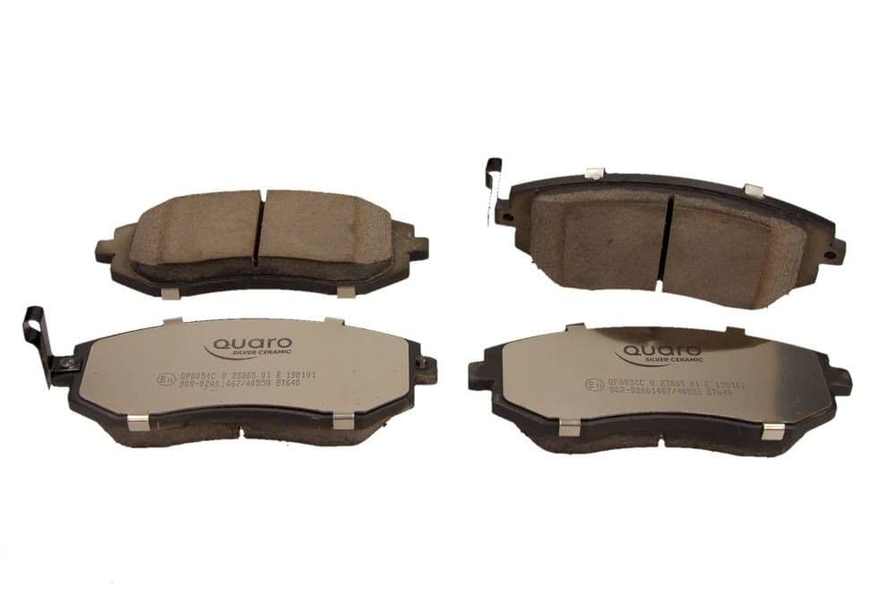 set placute frana,frana disc QUARO SILVER CERAMIC QP8054C