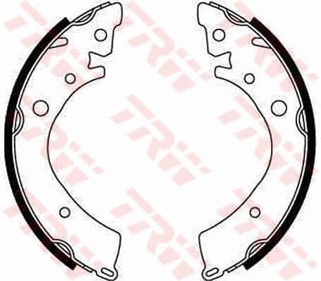 Set saboti frana TRW GS8215