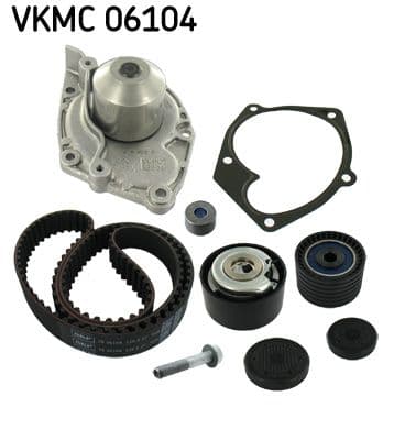 Set pompa apa + curea dintata SKF VKMC 06104