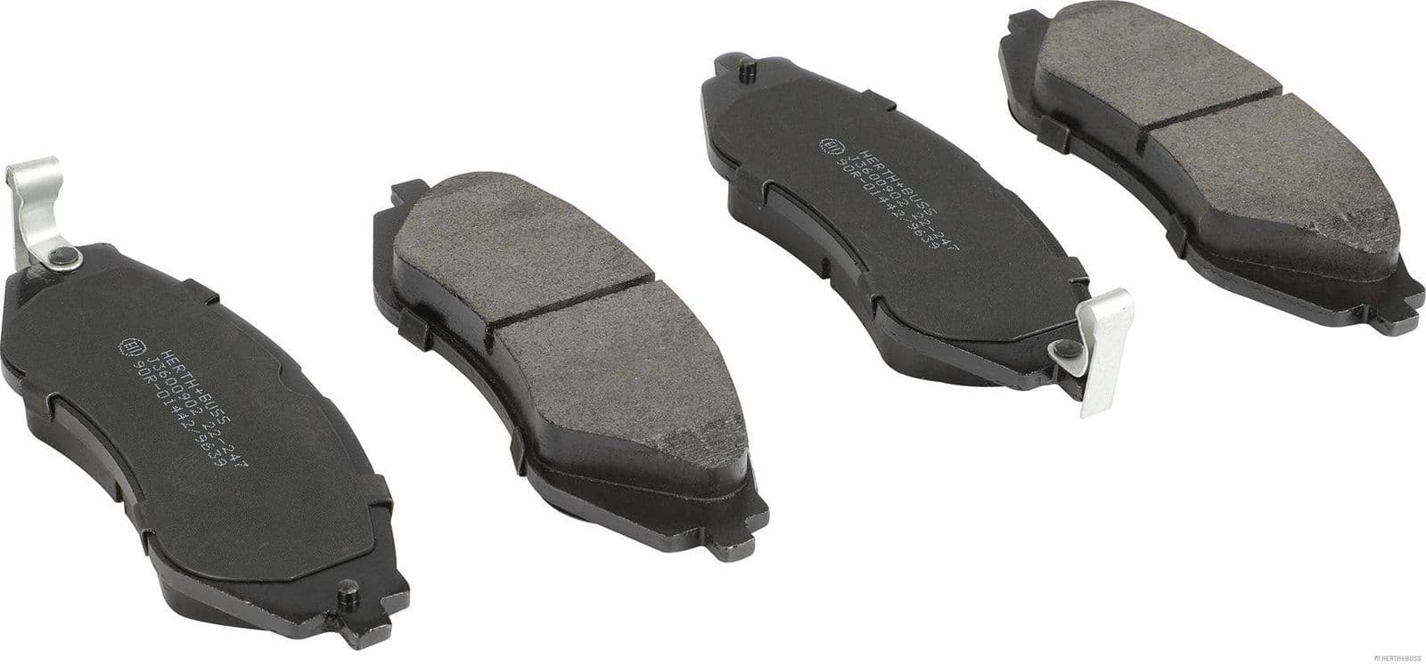 set placute frana,frana disc HERTH+BUSS JAKOPARTS J3600902