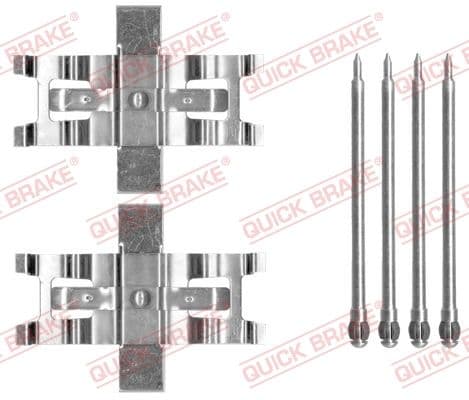 Set accesorii, placute frana QUICK BRAKE 109-1805