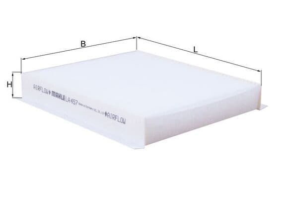 Filtru, aer habitaclu MAHLE LA 457
