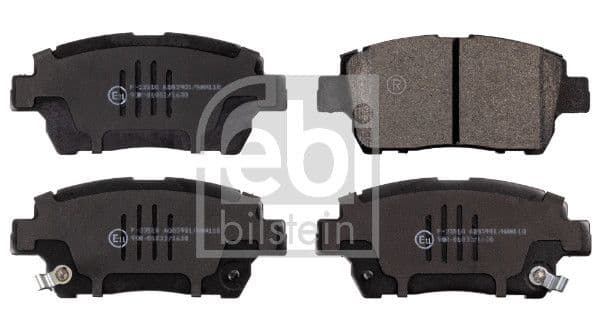set placute frana,frana disc FEBI BILSTEIN 16725