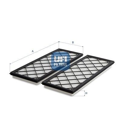 Filtru, aer habitaclu UFI 53.519.00