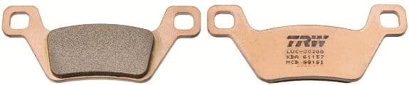 set placute frana,frana disc TRW Sinter Offroad MCB891SI