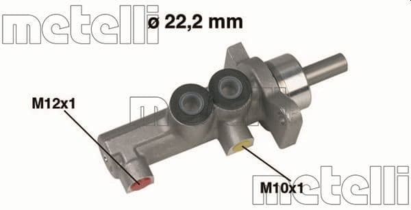 Pompa centrala, frana METELLI 05-0381
