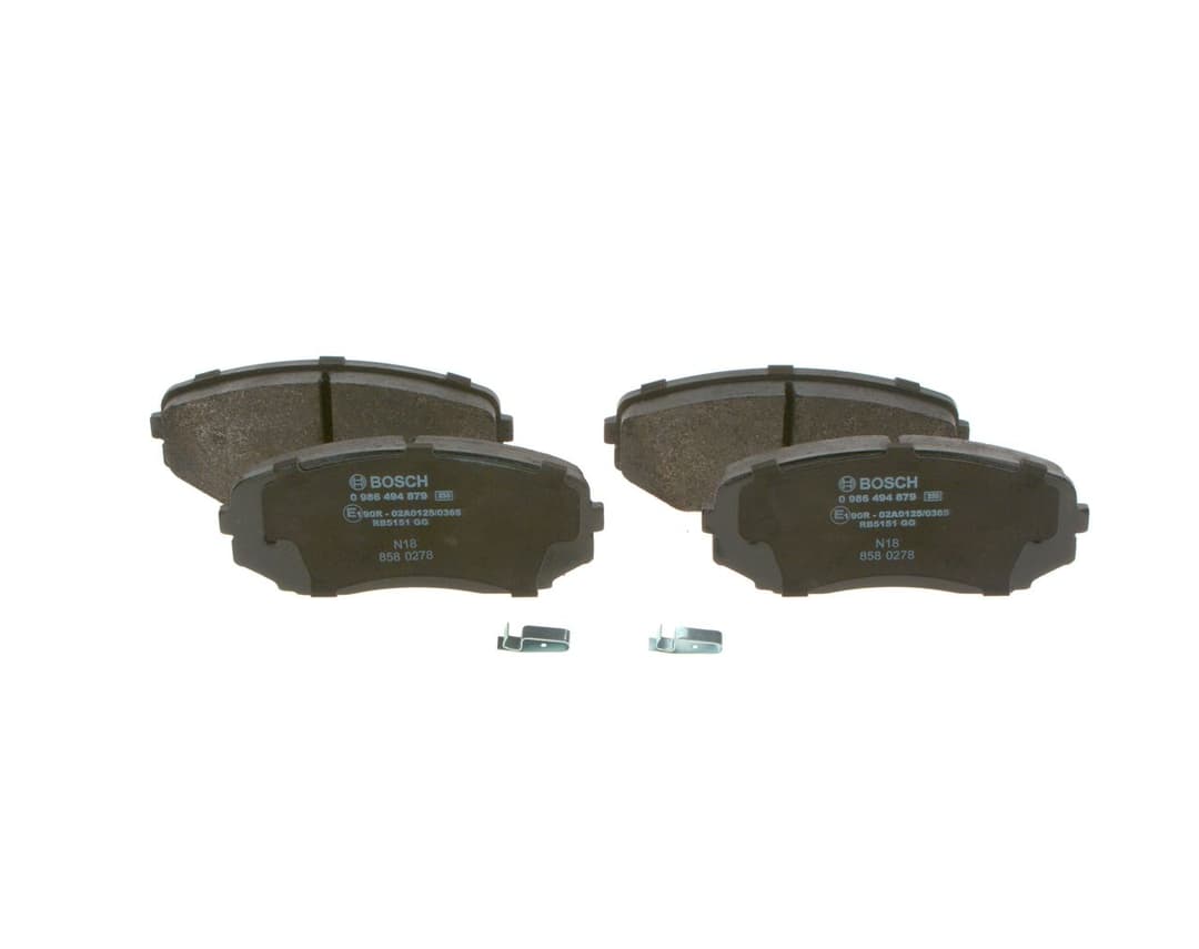 set placute frana,frana disc BOSCH 0 986 494 879