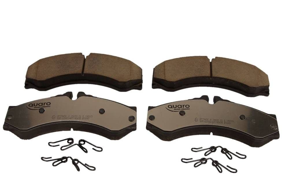 set placute frana,frana disc QUARO SILVER CERAMIC QP7945C