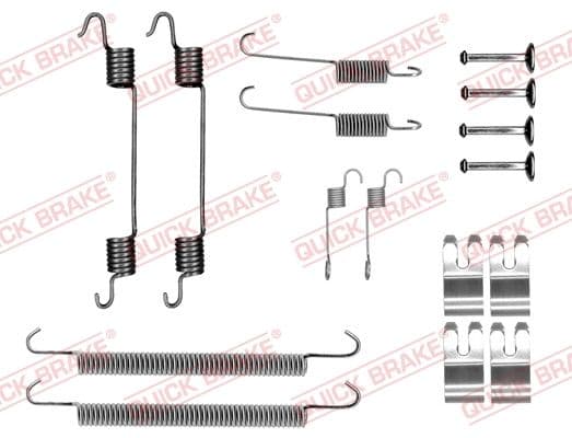 Set accesorii, sabot de frana QUICK BRAKE 105-0029