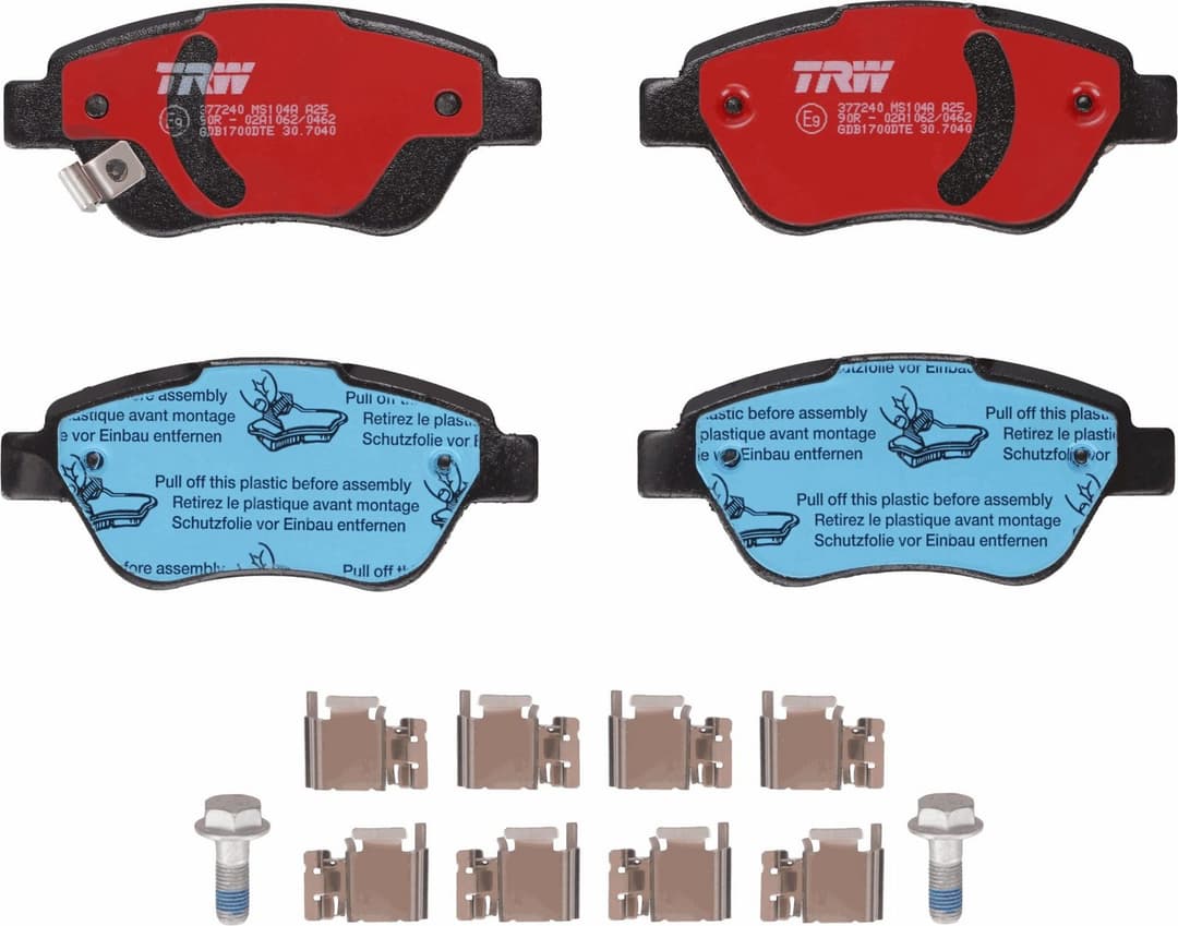 set placute frana,frana disc TRW DTEC COTEC GDB1700DTE