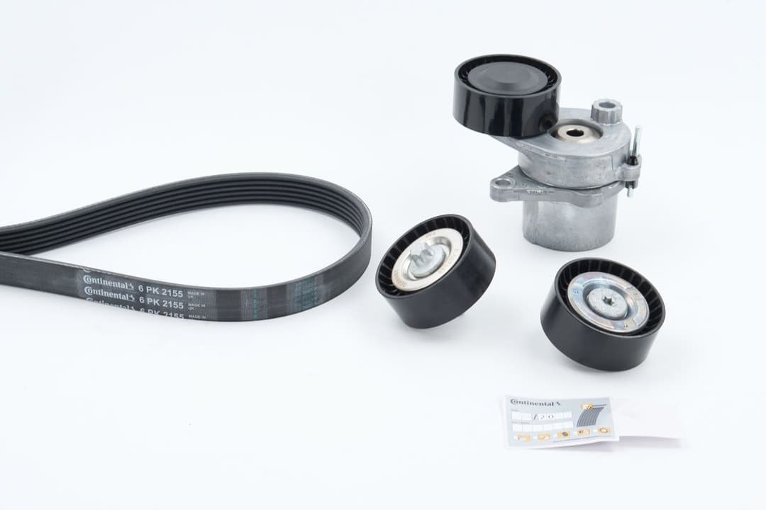 Set curea transmisie cu caneluri CONTINENTAL CTAM 6PK2155K1