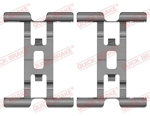 Set accesorii, placute frana QUICK BRAKE 109-0211
