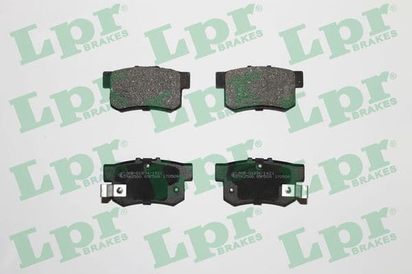 set placute frana,frana disc LPR 05P508